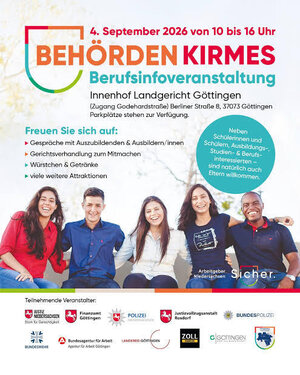 Plakat der Behördenkirmes