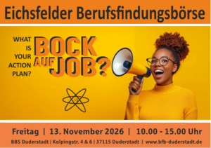 Plakat Eichsfelder Berufsfindungsbörse